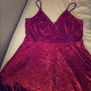 Velvet Charlotte Russe dress